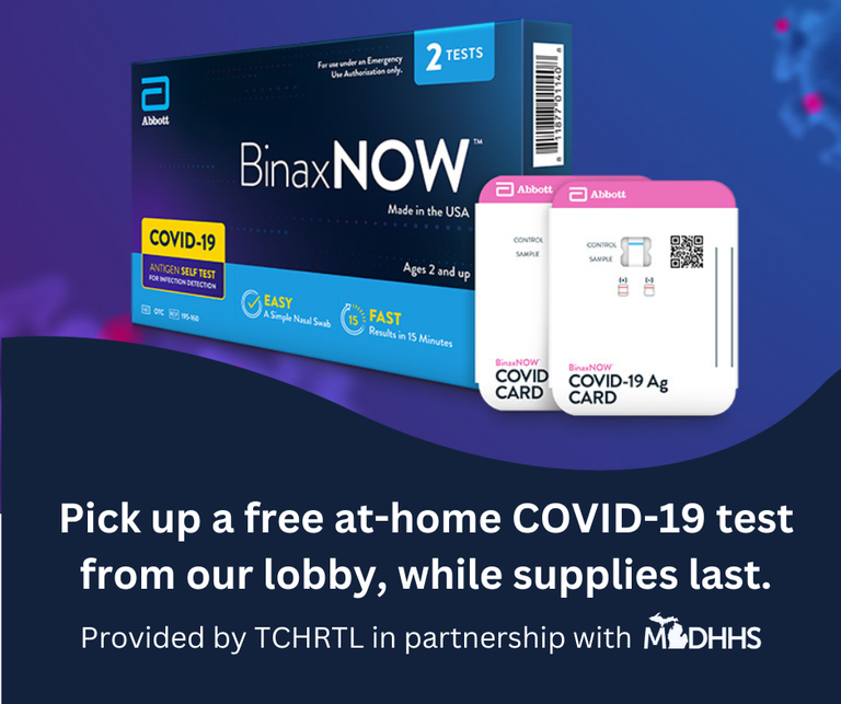 Pick up a free at-home COVID-19 test, while supplies last. Curbside pickup is available for anyone feeling ill..png