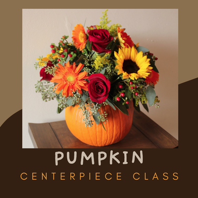 Pumpkin Centerpiece Class