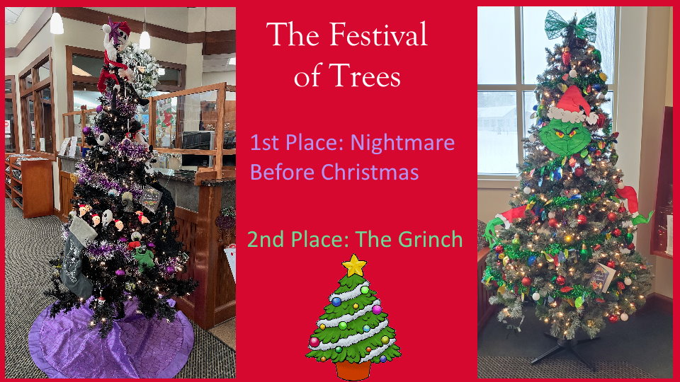 Festival of Trees 1st/2nd Place winners! 
